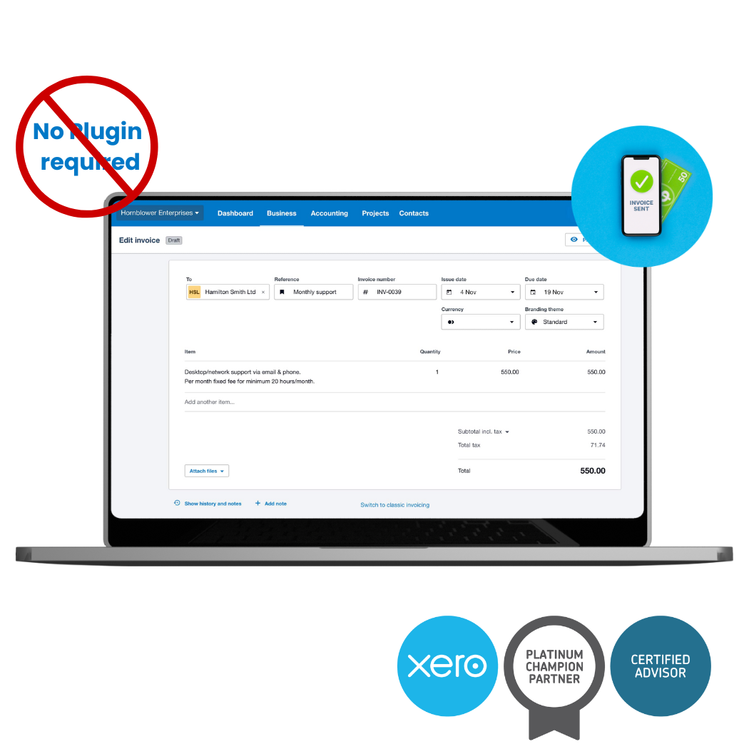 How Xero Simplifies e-Invoicing How Xero Simplifies e-Invoicing